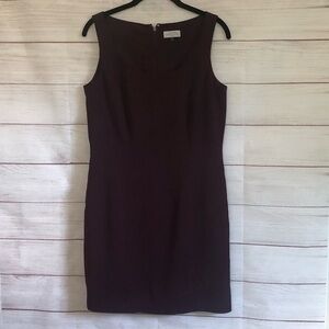Tahari Arthur S. Levine Plum/Purple Dress 6P